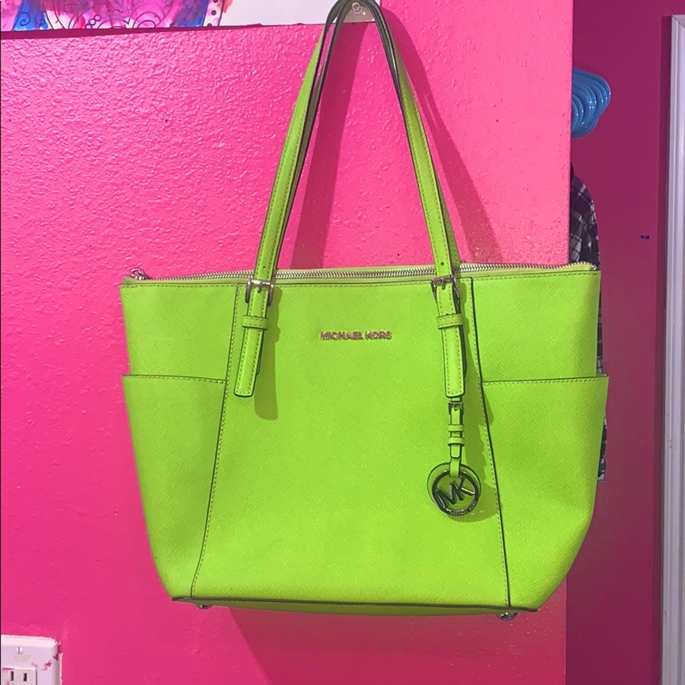 Neon Green Michael Kors
